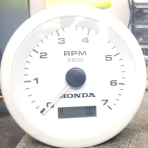 Honda Analog Tach with Small Hour Meter LCD restoration