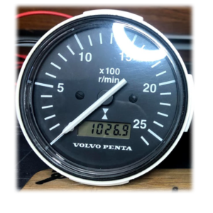 Volvo Penta Tachometer w/ Hour Meter Restoration Services