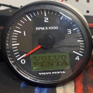 Volvo 4-Line 3" round Digital TACH Restoration Services