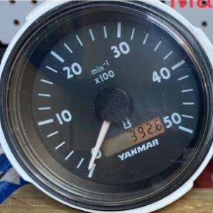 Yanmar Round Tachometer hour meter LCD replacement