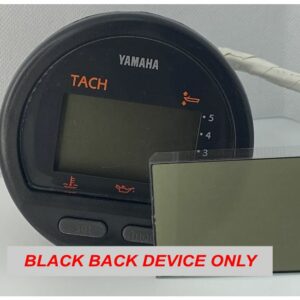 DIY - Yamaha 6Y5 Tachometer NEW LCD Replacement***BLACK BACK DEVICE ONLY***(with buttons)