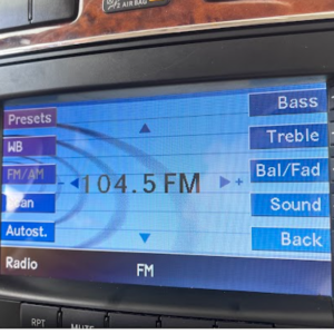 2004-2008 Mercedes CLK Head Unit (motorized) LCD Restoration
