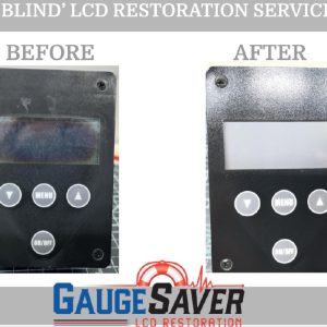 Moomba Paddle Gauge LCD Restoration