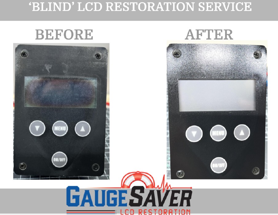 Moomba Paddle Gauge LCD Restoration