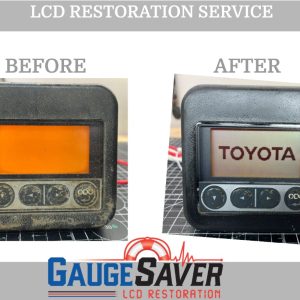 Toyota Fork Lift Display LCD Restoration Service