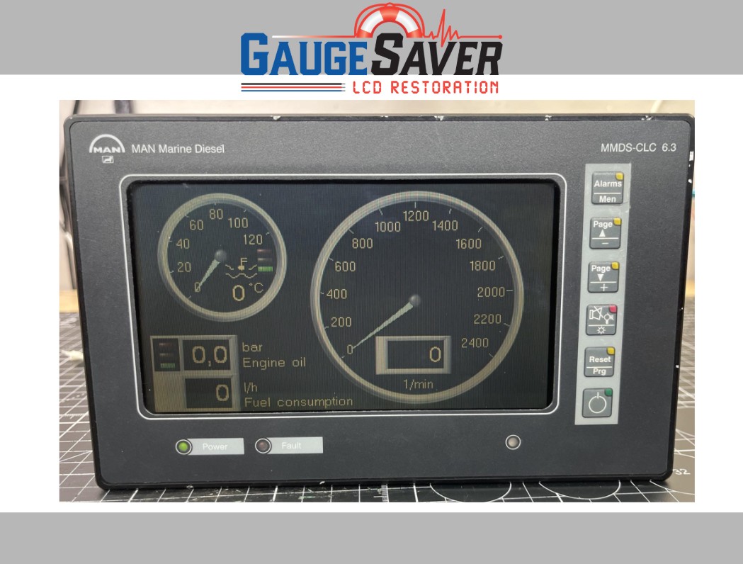 MAN Marine Diesel MMDS-CLC 6.3 LCD Restoration