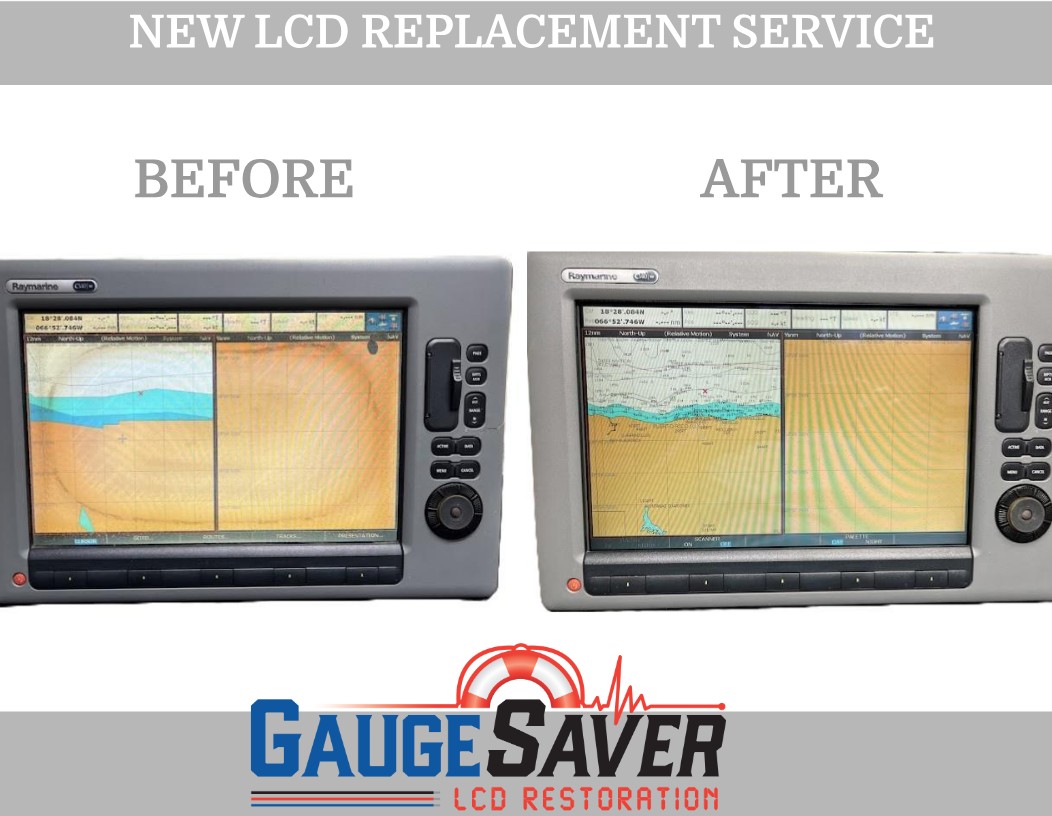 Raymarine C140W New LCD Replacement Service