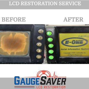 Caterpillar E-One Display LCD Restoration Service