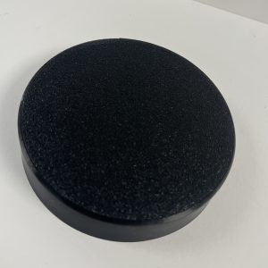 3" round new sun cover, black
