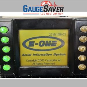 Caterpillar E-One Display LCD Restoration Service