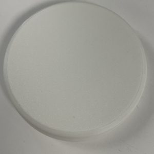 4" Round New Sun Cover, white